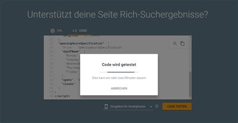 rich snippets testing tool|strukturierte daten testen.